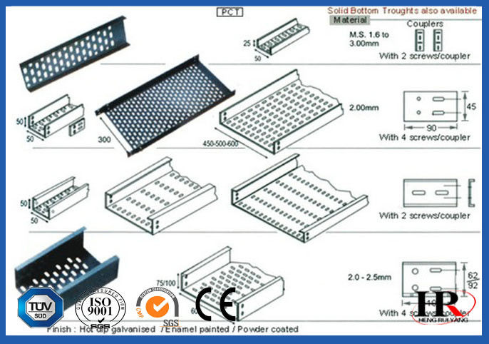Galvanized steel Heavy Duty Cable Tray Roll Forming Machine High speed 10-18m/min