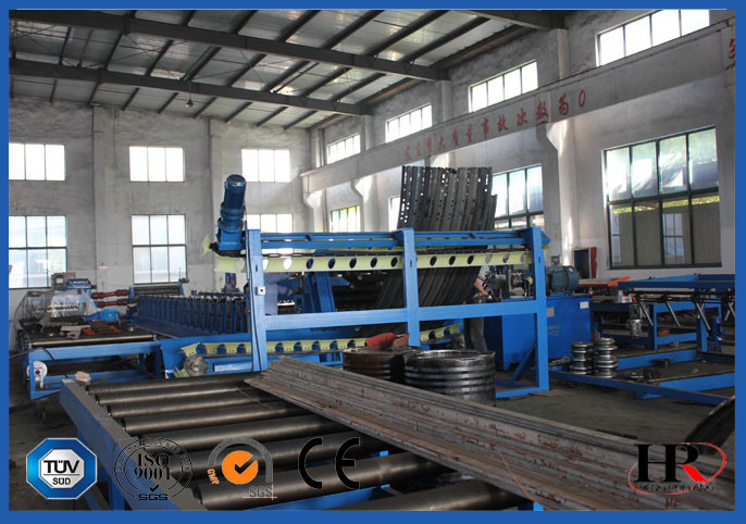 4.5 mm THK Spiral Steel Silo Corrugated Sheet sidewall and roofing Roll Forming Line