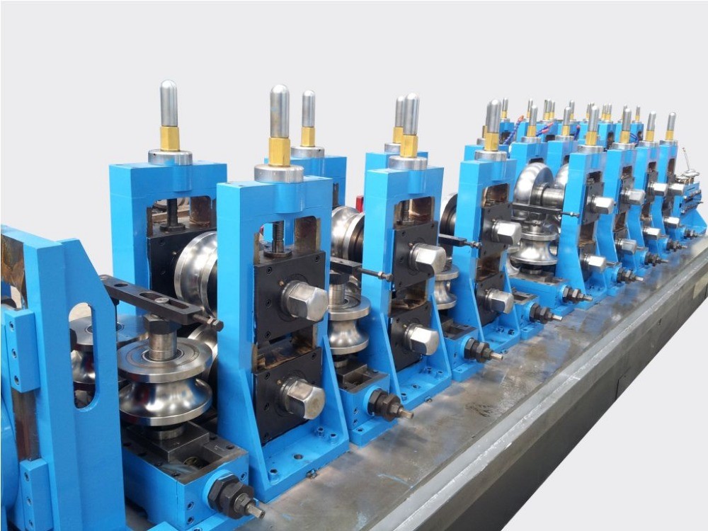 Hot Or Cold Rolled Steel 80m / Min Tube Mill Production Line