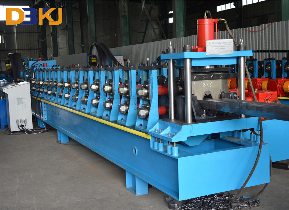 10m/Min 2 Waves Highway  Guardrail Roll Forming Machine